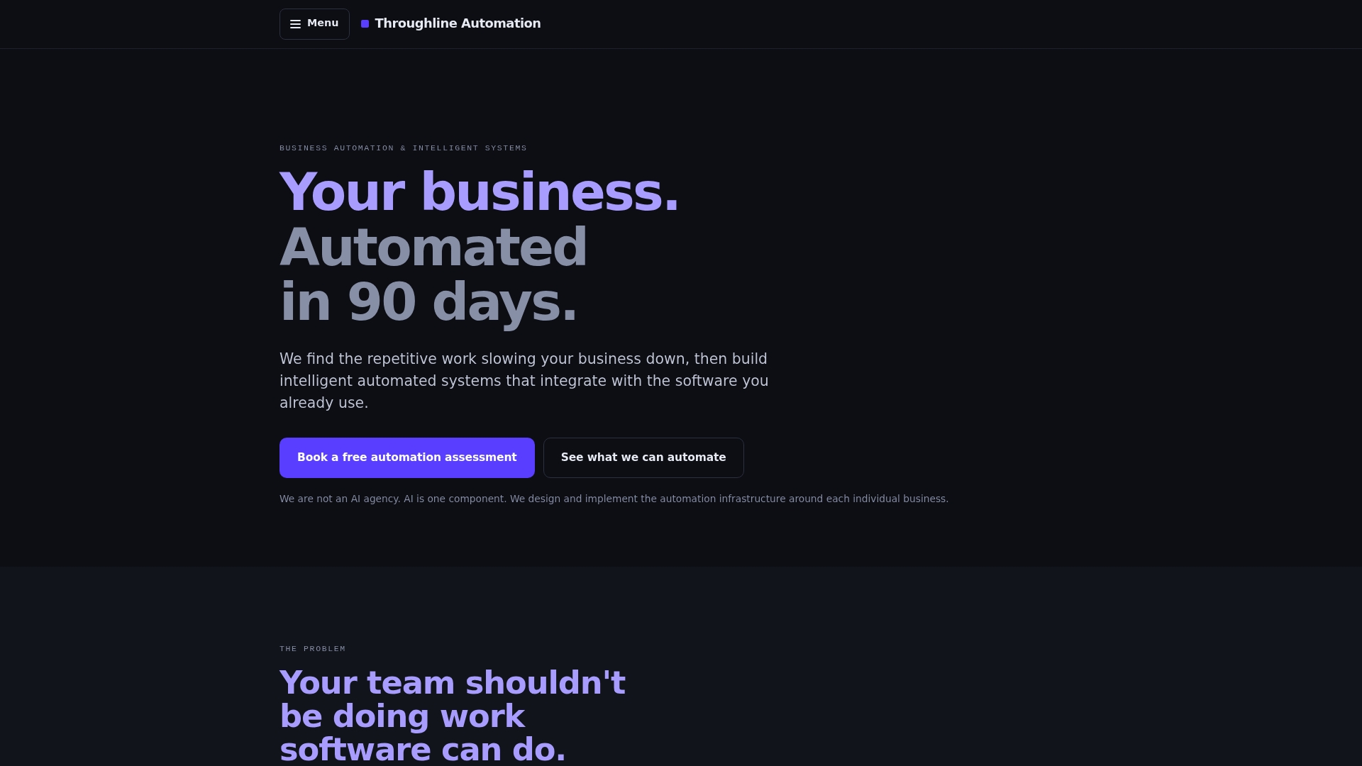 Throughline Automation