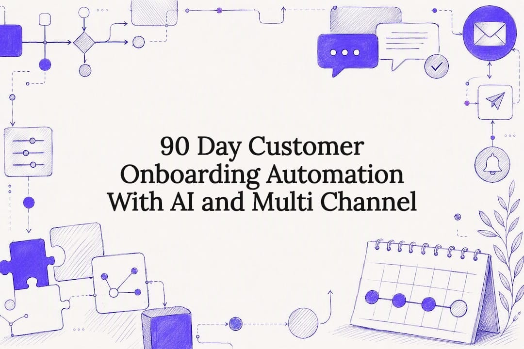 Automation onboarding title card illustration