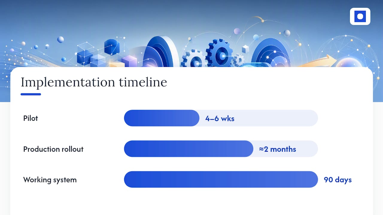 How do you actually implement invoice processing automation? — overview diagram