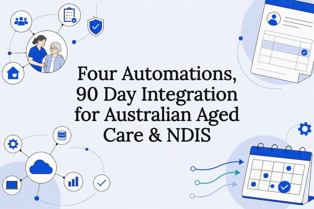 Aged care automation integration title card