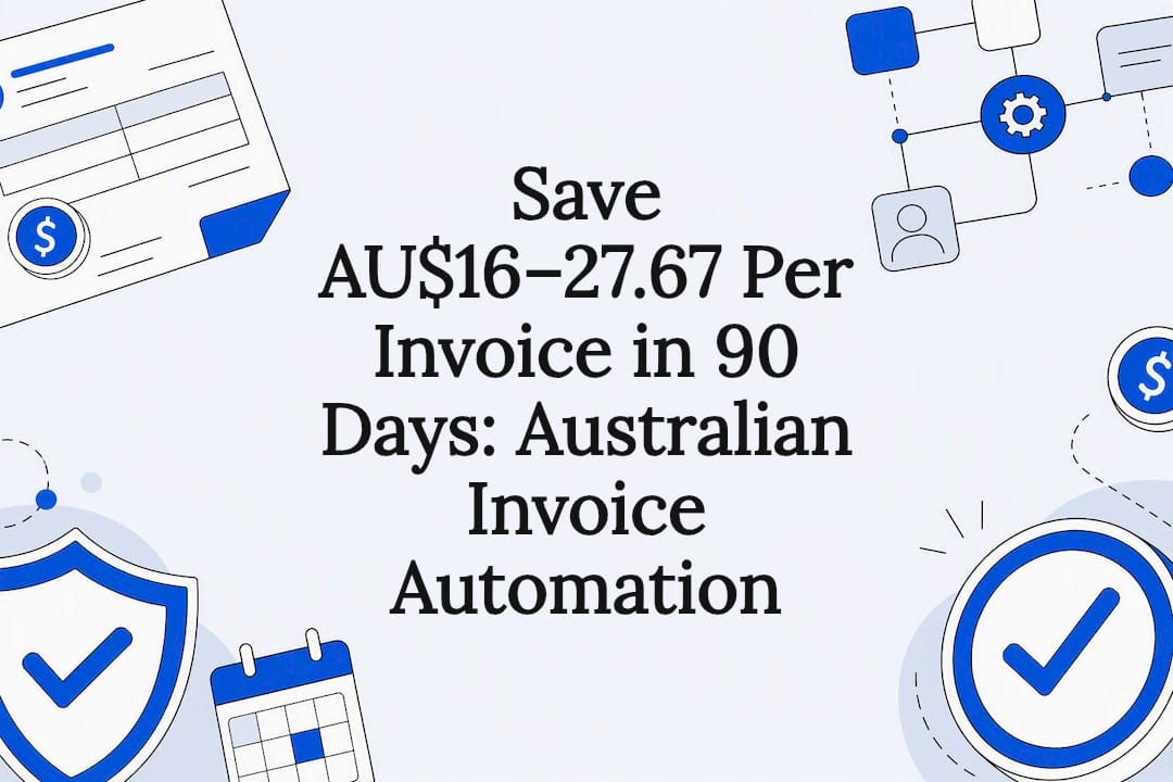 Invoice automation workflow title card