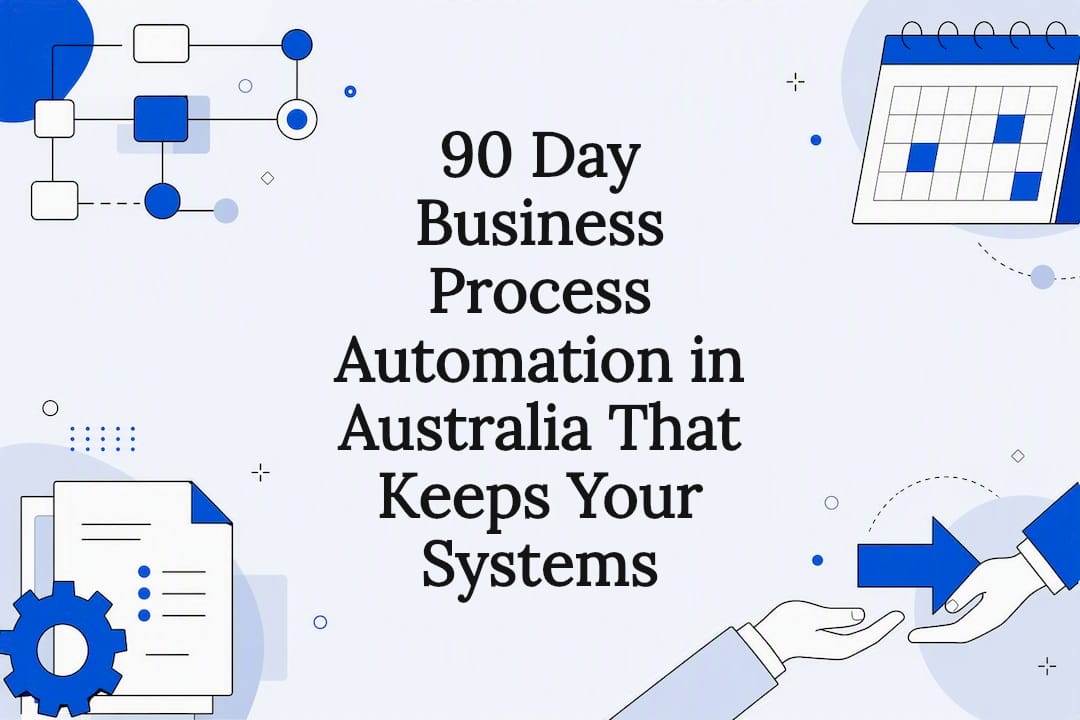 Business automation workflow title card