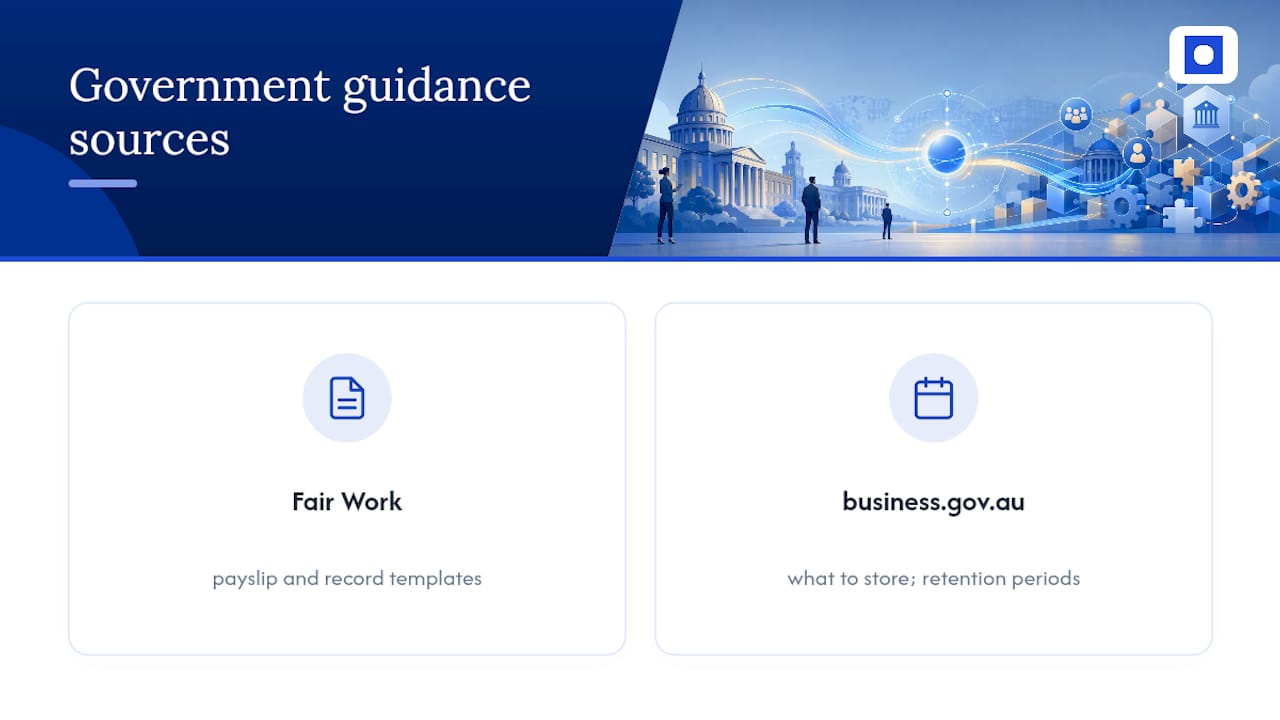 Essential government guidance and templates — overview diagram