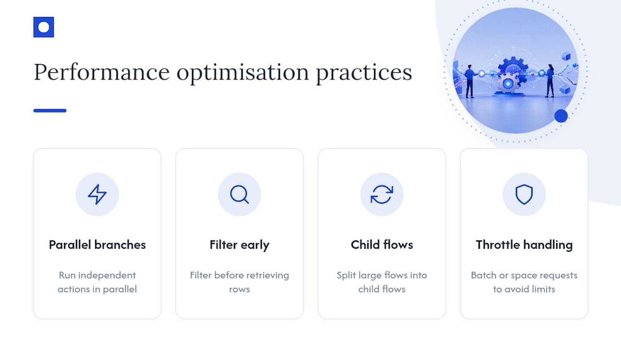 Four practices for faster automation flows