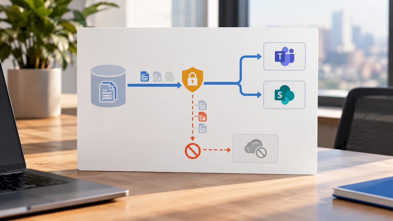 DLP barrier controlling automation data flows